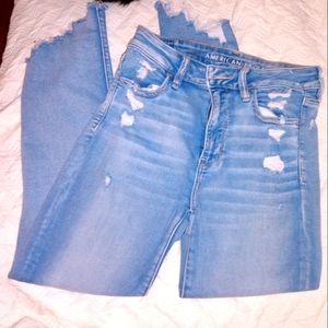 American eagle crop jegging